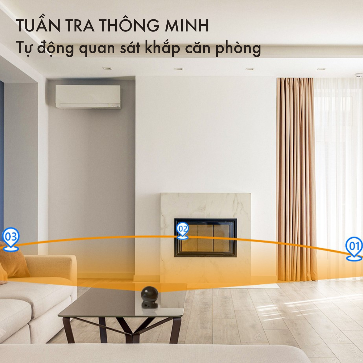 Camera Wifi Imou Rex 3D (3MP) I IPC-GS2DP-3K0W I Tích hợp AI phát hiện người và vật nuôi I Tua theo điểm | Hàng chính hãng