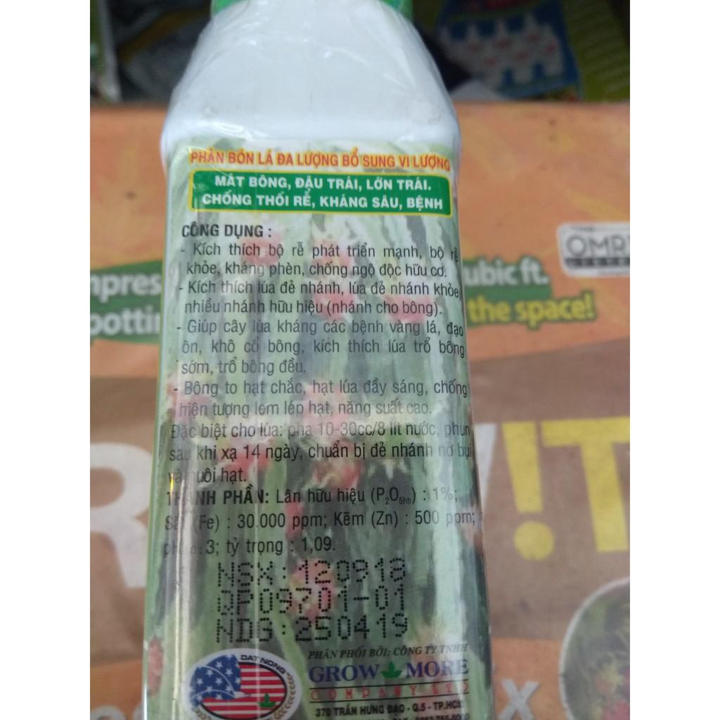 Phân hữu cơ ROOT PLEX Chiết xuất TẢO BIỂN can 500ml