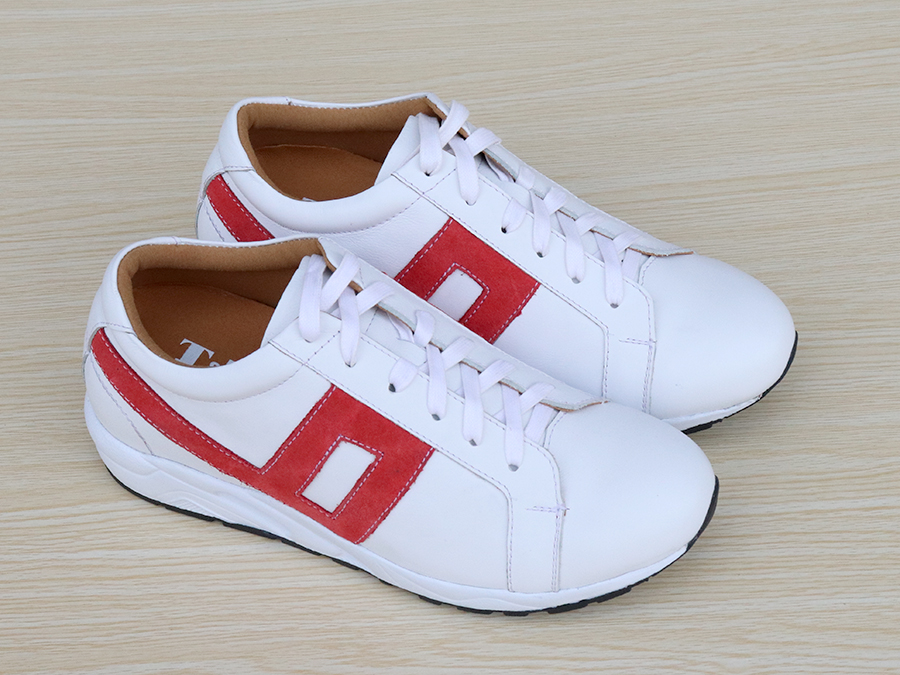 Giày Cao Nam Siêu Nhẹ T&TRA Tăng Cao 8Cm- T22 Trắng- Chất Liệu Da Bò Cao Cấp, Đế và Lót Tăng Cao Chất Liệu EVA Siêu Nhẹ, Trọng Lượng Nhẹ Hơn 30% So Với Đế Cao Su