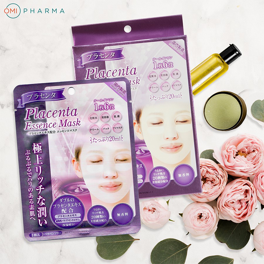 Mặt nạ chống lão hóa tinh chất nhau thai cừu Placenta G Face Mask PL( 1 miếng)