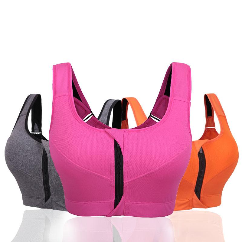 Áo Nhanh Khô Áo Lót Thể Thao Co Giãn Áo Crop Top Quần Lót Vest Người Phụ Nữ, Chạy Dây Kéo Có Thể Điều Chỉnh Dây Áo Ngực