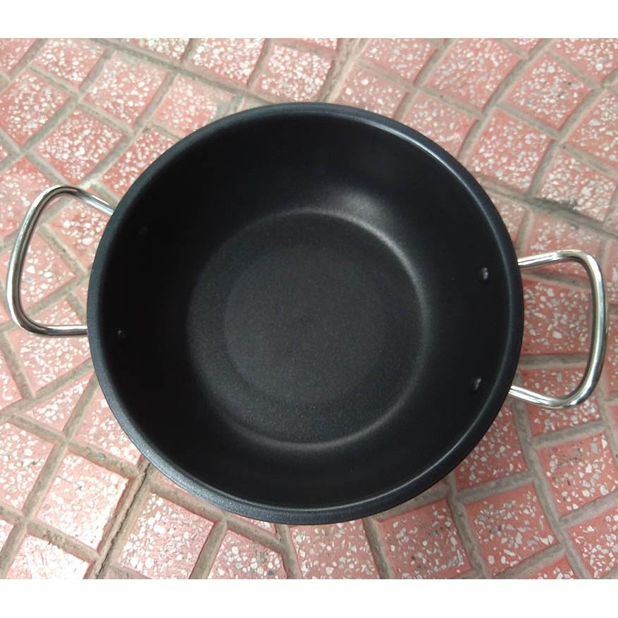 Nồi inox kho cá thịt chống dính bếp từ Fivestar nắp kính , 3 đáy , inox 430 , tặng 1 vá canh