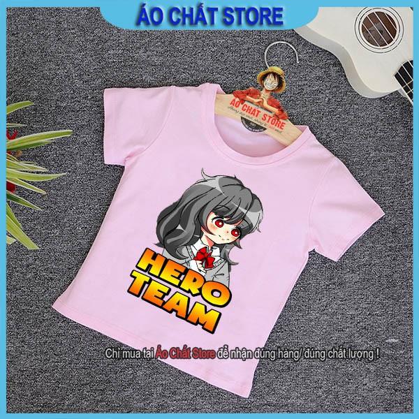 (3 màu) Áo thun SAMMY ĐÀO siêu cute | Áo Hero Team SAMMY ĐÀO cho bé gái siêu đẹp MC27 | Áo Chất Store