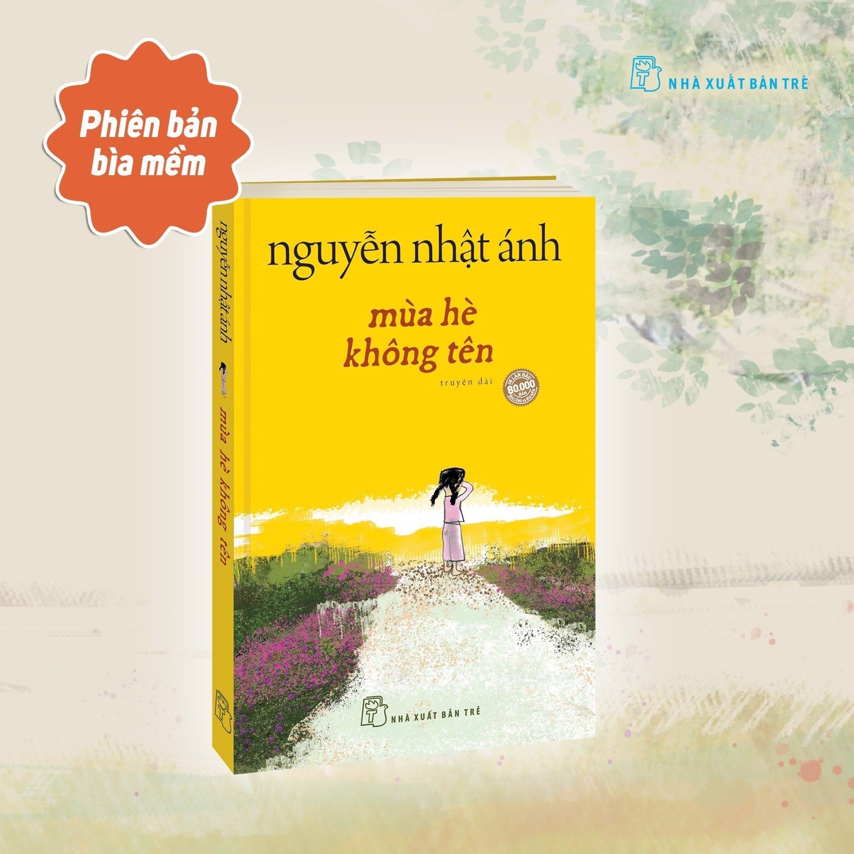 Hình ảnh Nguyễn Nhật Ánh - Mùa Hè Không Tên - Bìa Mềm - Tặng Kèm Bookmark 2 Mặt + Poster Tranh