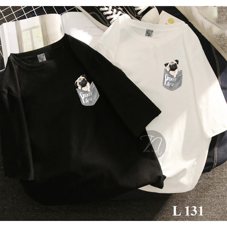 HOT Áo phông in hình chó dễ thượng - áo thun unisex đẹp