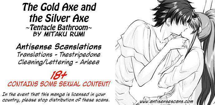 ero meruhen kin no yubiwa to gin no yuibiwa - shokushu na bathroom chapter 1 1