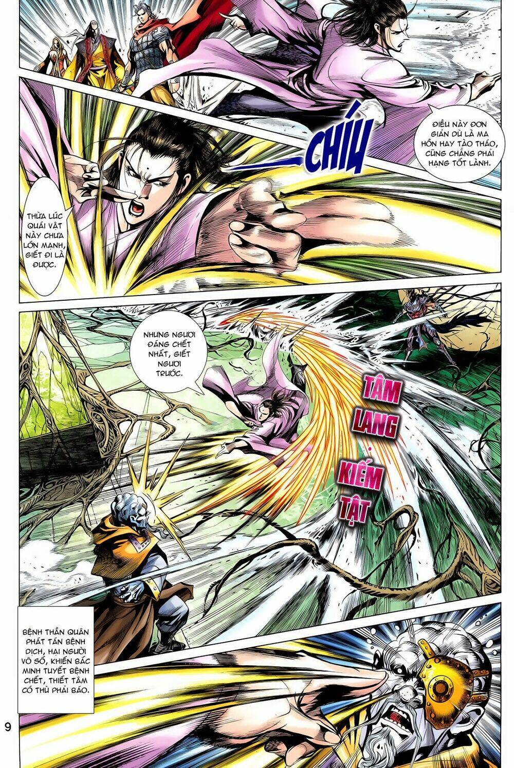 thần binh vấn thiên chapter 12 9