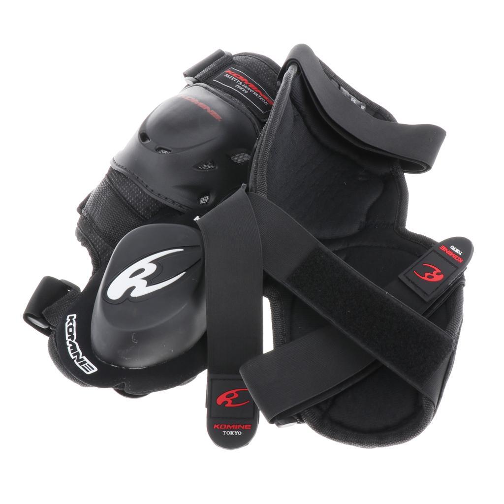 Motorbike Protective Gears kneepads Knee Pads Slider Protector Cover, Black