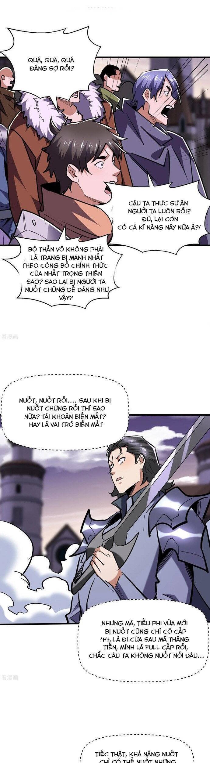 từ dã quái bắt đầu thăng cấp chapter 92 3