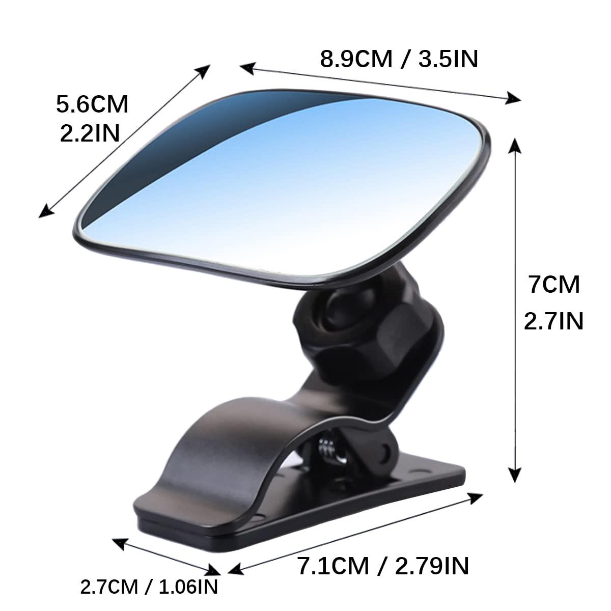 Gương ghế sau cho trẻ sơ sinh, gương ghế sau xoay 360 °, xe phản lực em bé, gương an toàn cho trẻ em