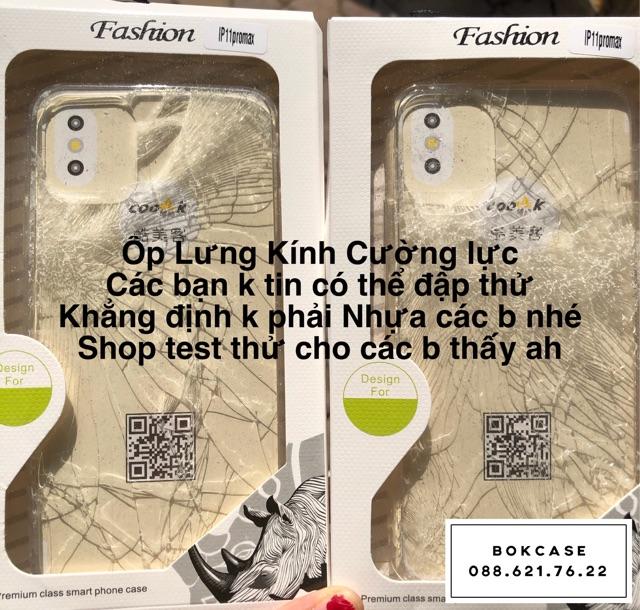 Ốp Lưng kính cường lực cao cấp chống xước tuyệt đối dành cho Iphone 11, 11 pro, 11 pro max, X/Xs, XsMax