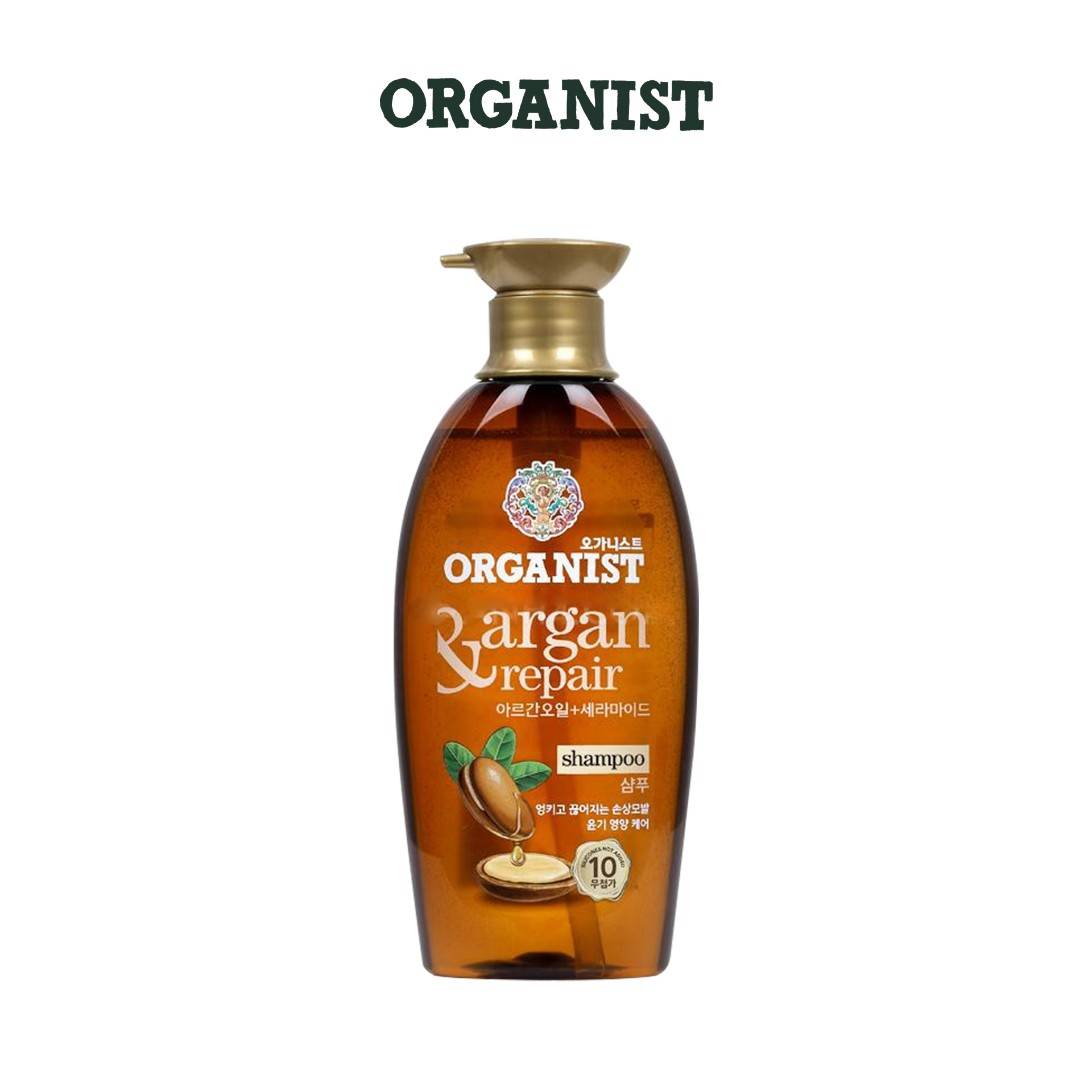 Dầu gội nuôi dưỡng tóc Organist dành cho tóc hư tổn – Tinh dầu Morocco Argan 500ml