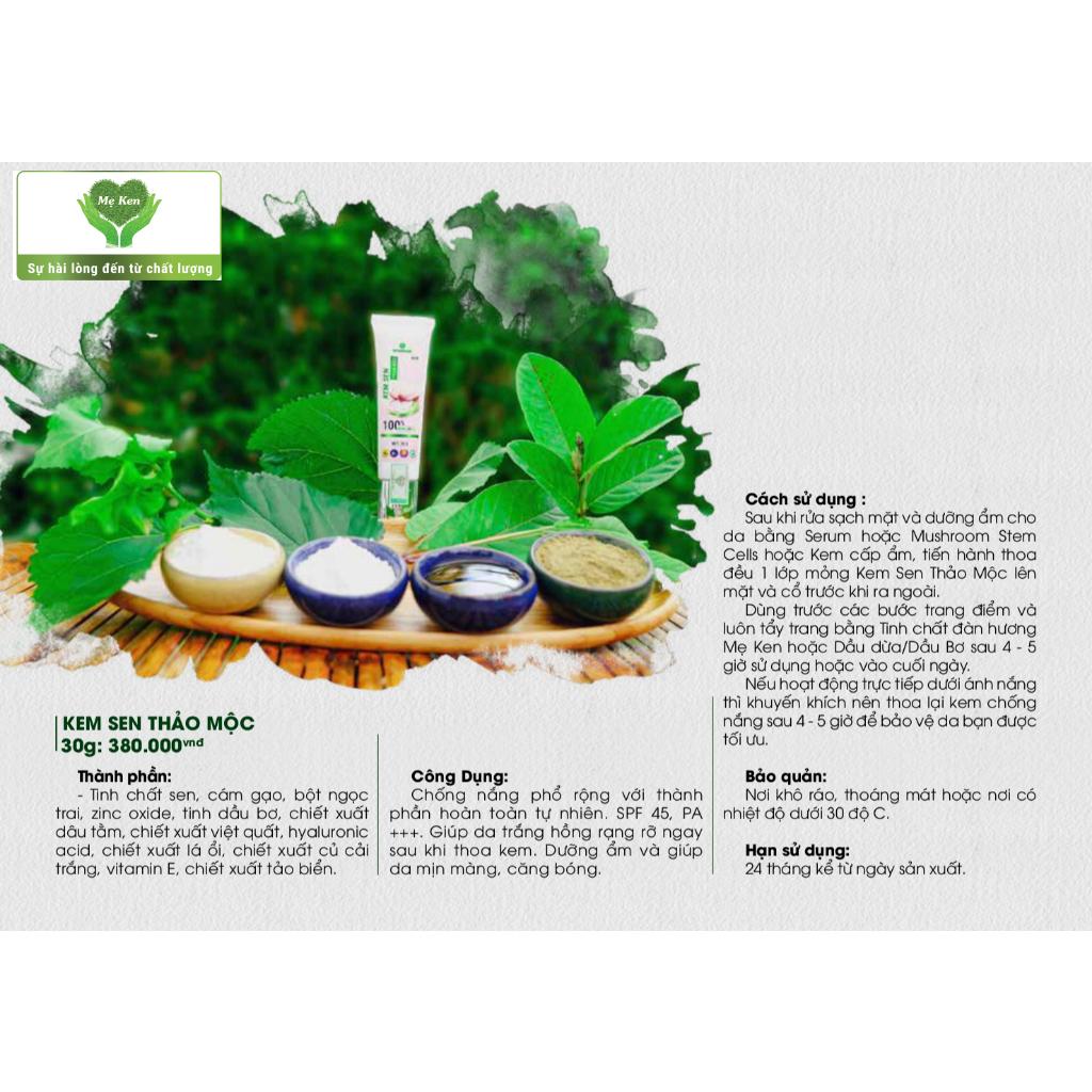 Kem Sen Thảo Mộc Mẹ Ken 30Gram