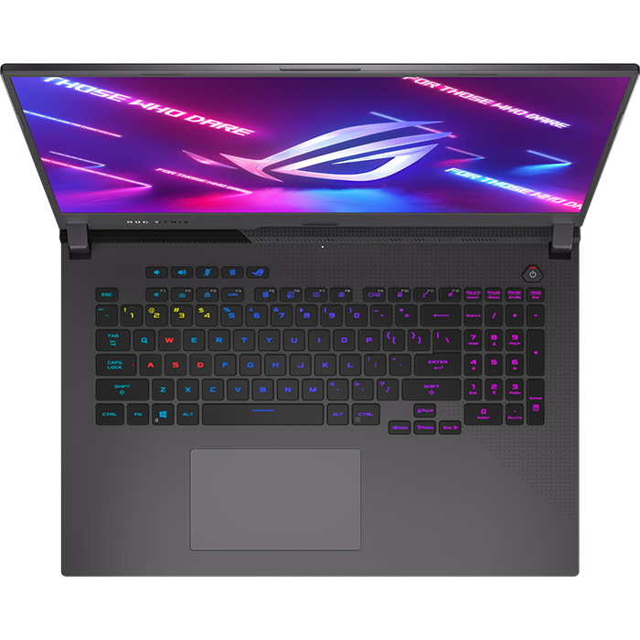 Laptop Asus ROG Strix G17 G713QM-K4183T (AMD R9-5900HX/ 16GB (2x8) DDR4 3200MHz/ 512GB SSD PCIE G3X4/ GTX 3060 6GB GDDR6/ 17.3 WQHD IPS, 165Hz, 3ms, FreeSync/ Win10) - Hàng Chính Hãng