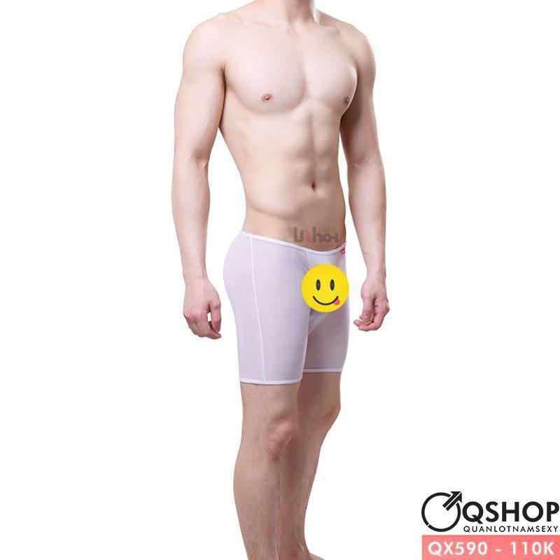 QUẦN BOXER NAM LƯỚI MỊN QSHOP QX590
