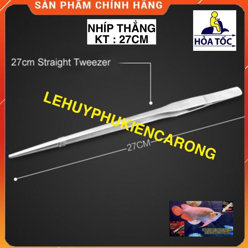 Nhíp Gắp Dài 27/38/48cm Bằng Thép Không Gỉ Dùng Cho Hồ Cá