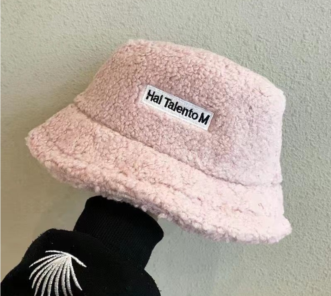 Nón mũ buket len lông cừu thời trang Hàn Quốc dona21112305