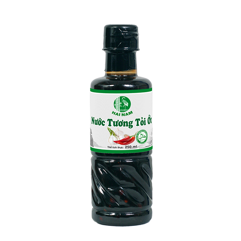 Nước Tương Xì Dầu Tỏi Ớt Hải Nam - Chai 250 ml