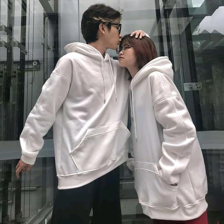 Áo hoodie trơn nam/NỮ vải nỉ lót bông dày dặn form áo rộng 1HIT_UNISEX