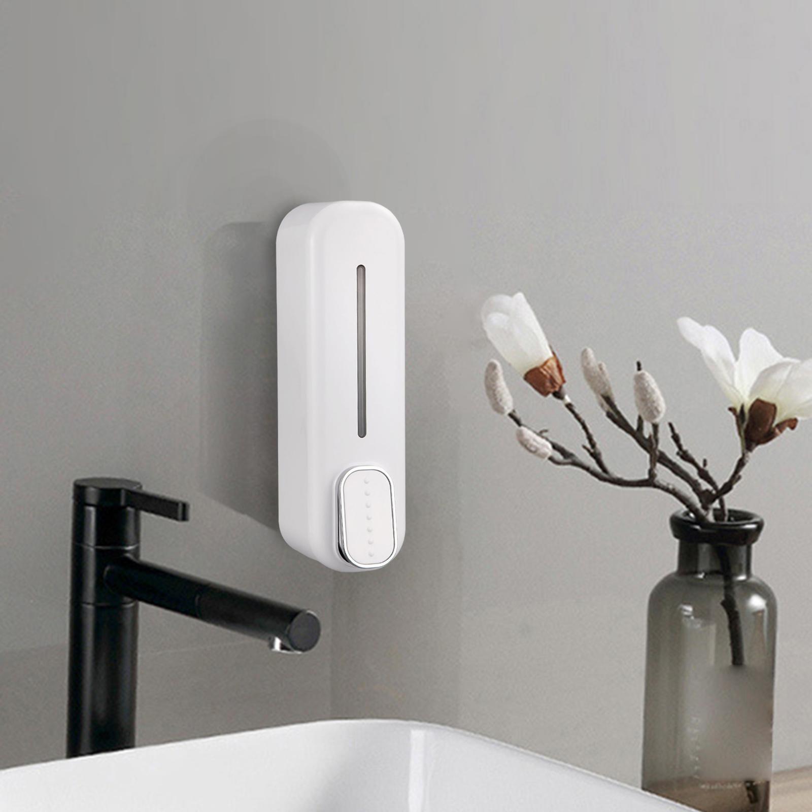 Wall Mount Hand Liquid Shower Dispenser for Restaurant White