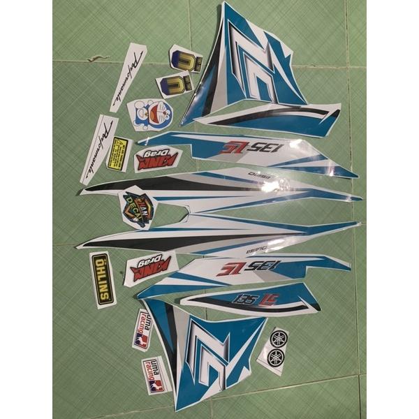 Tem exciter 135 LC xanh ngọc