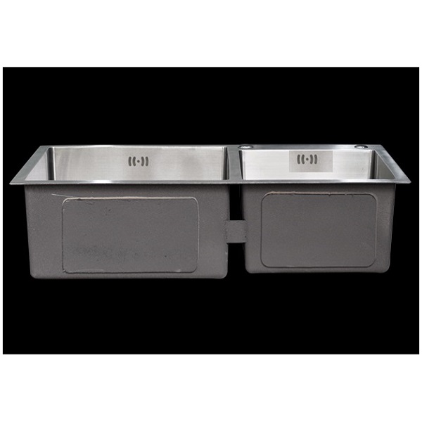 Combo Chậu Rửa Chén Đúc Inox 304 Kích Thước 82x45 cm ,vòi rửa chén vuông nóng lạnh,bình xà phòng , rỗ đựng chén