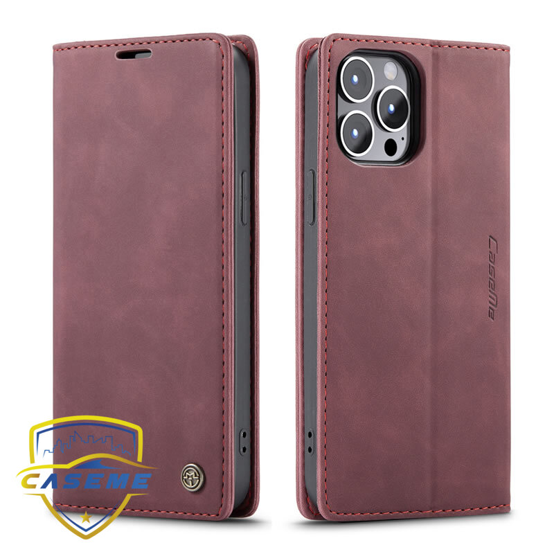 Bao da cao cấp dạng ví dành cho iPhone 13 Pro hàng chính hãng Caseme
