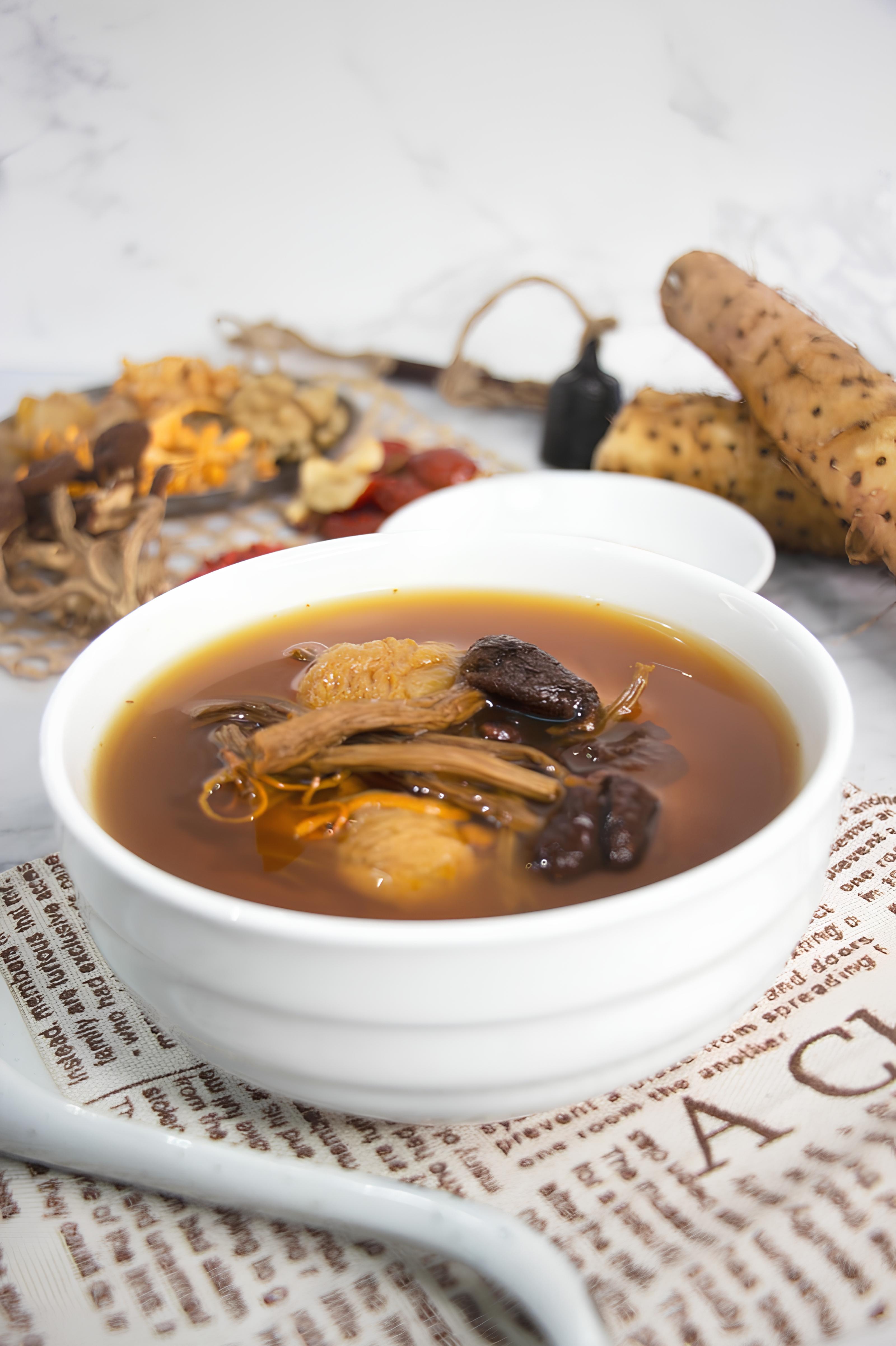 Gói Canh Đông Trùng Hạ Thảo Kiểu Hong Kong 50g, Set Nguyên Liệu Làm Lẩu Tại Nhà Kiểu Hong Kong, Gói Canh HongKong