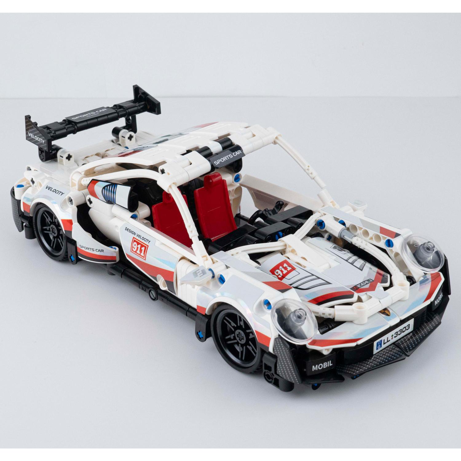 Đồ Chơi Lắp Ráp Xe Thể Thao Chạy Đà Siêu Tốc - Super Speed Pullback Sports Car - Toys&amp;Joys 3303 (540 Mảnh Ghép)