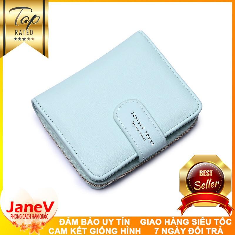 Ví Nữ Mini Ngắn Cầm Tay Cực Xinh Cao Cấp Phong Cách Hàn Quốc TVNN141