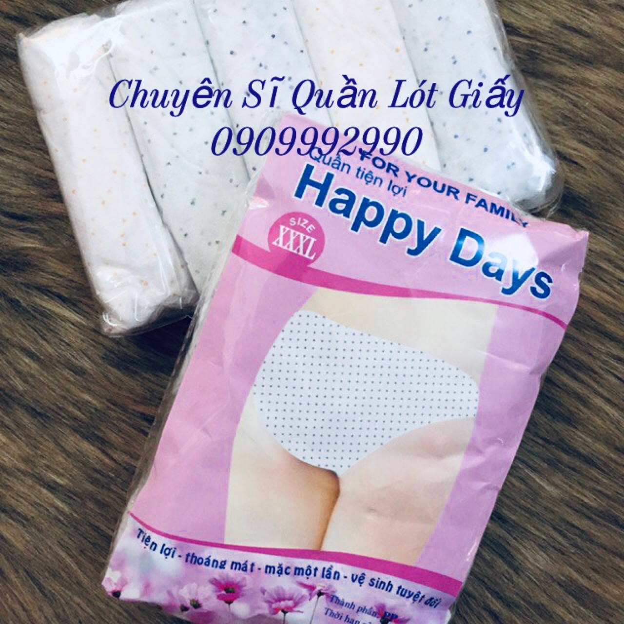 Quần Lót Giấy cho các mẹ sau khi sinh, 1 gói 5 chiếc