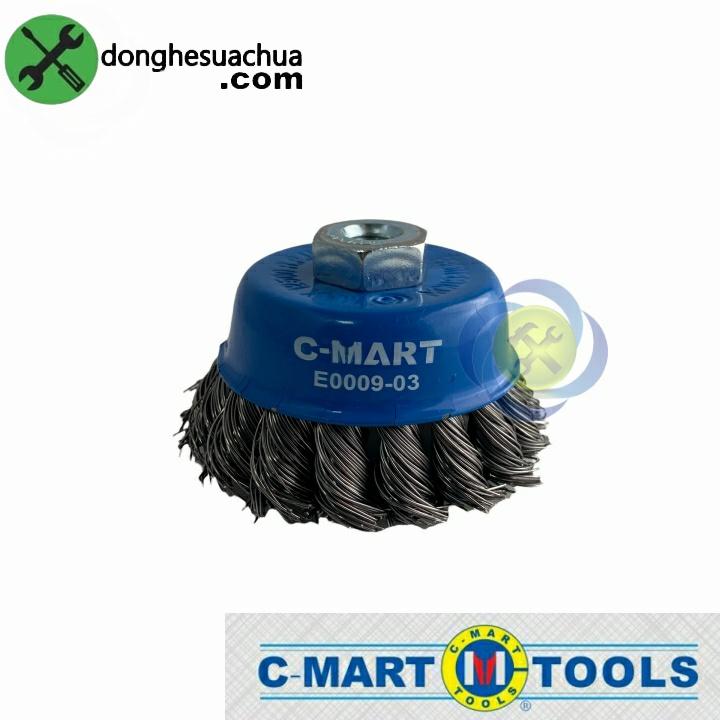 Chén cước C-Mart E0009-03 đường kính 75mm M10 X 1,5