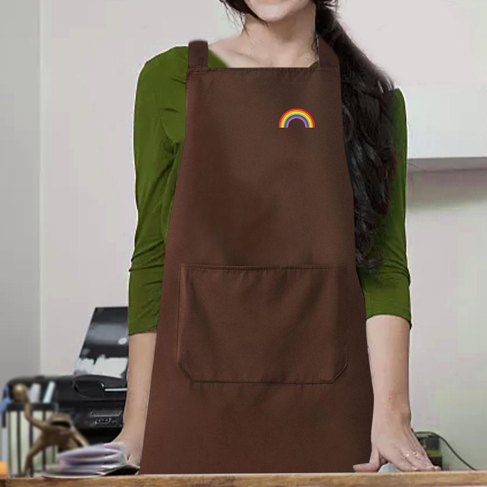 Kitchen apron Waterproof Bib Chef apron for Restaurants Homes Gardening