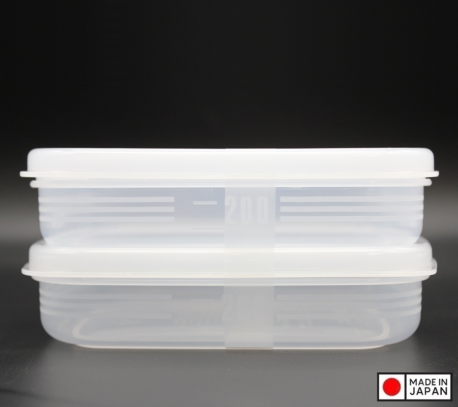 Set 02 hộp thực phẩm Firm Pack J 400ml x2 - Hàng nội địa Nhật Bản nhập khẩu chính hãng