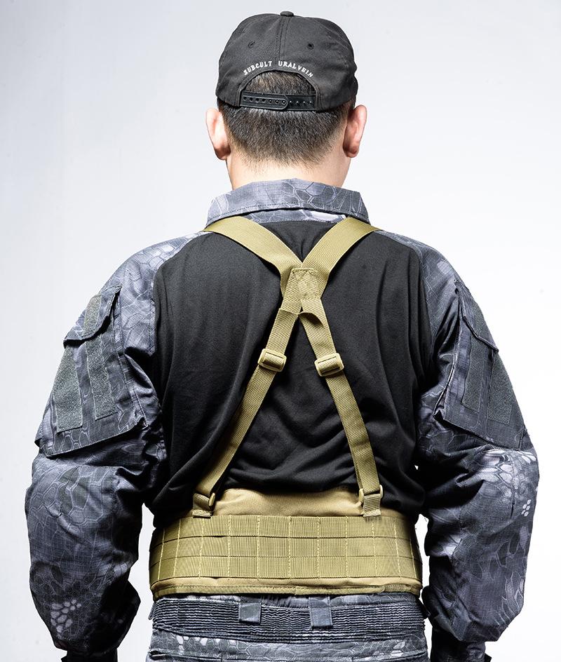 Chiến Thuật Quân Đội Dây Molle Thắt Lưng Da Bò Nam Airsoft Chiến Đấu Điều Chỉnh Săn Bắn CS Đa Chức Năng Trường Đai Rộng Di Động Cơ Bụng