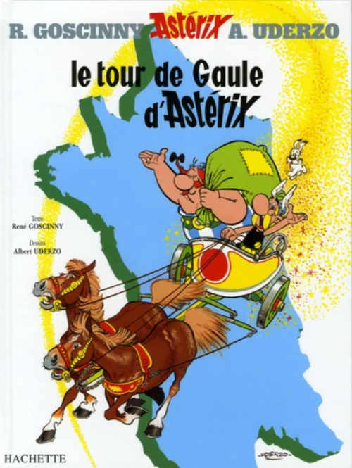 Truyện tranh tiếng Pháp - Asterix - T05 - Le Tour De Gaule D'Asterix