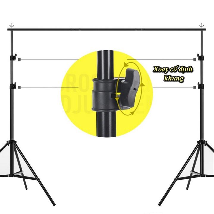 Khung treo cố định màn chiếu MultiScale Stand, khung làm nền Studio chụp ảnh khung Backdrop (2 x 3 mét)