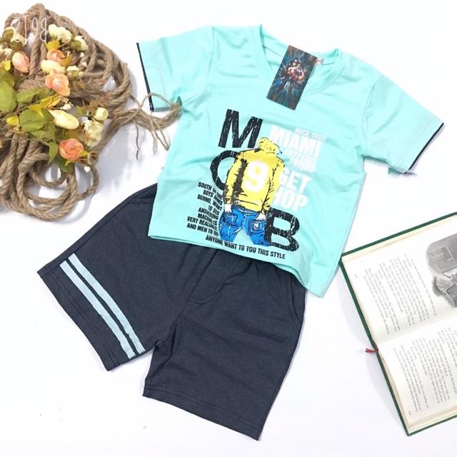 Bộ mặc nhà bé trai (từ 13-34kg) Bo039
