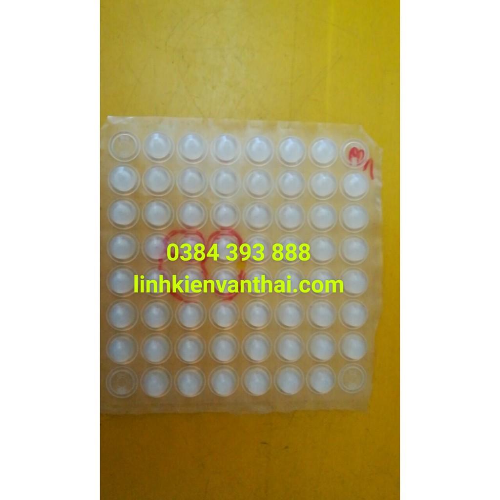 NÚT CAO SU DÀNH CHO MÁY BẮN LỖ  /8x6mm