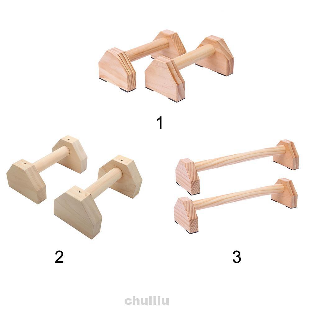 1 Cặp Dụng Cụ Tập Thể Hình Tại Nhà Chống Trượt Bằng Gỗ