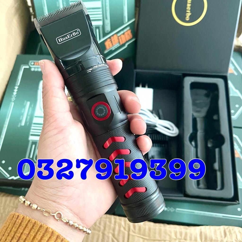 Tông đơ cắt tóc cao cấp HuaErBo B68 - pin trâu 8-10 tiếng