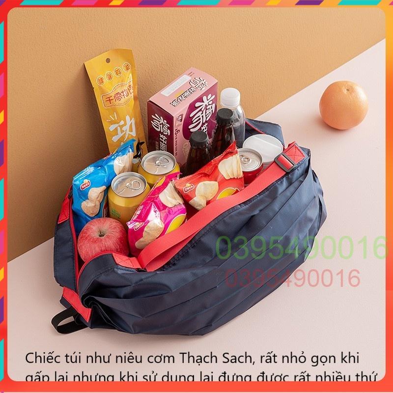 Túi xách du lịch siêu nhẹ, tiện ích, túi xách dự phòng gấp gọn, chống thấm nước, thoải mái đi picnic, shopping, dã ngoại