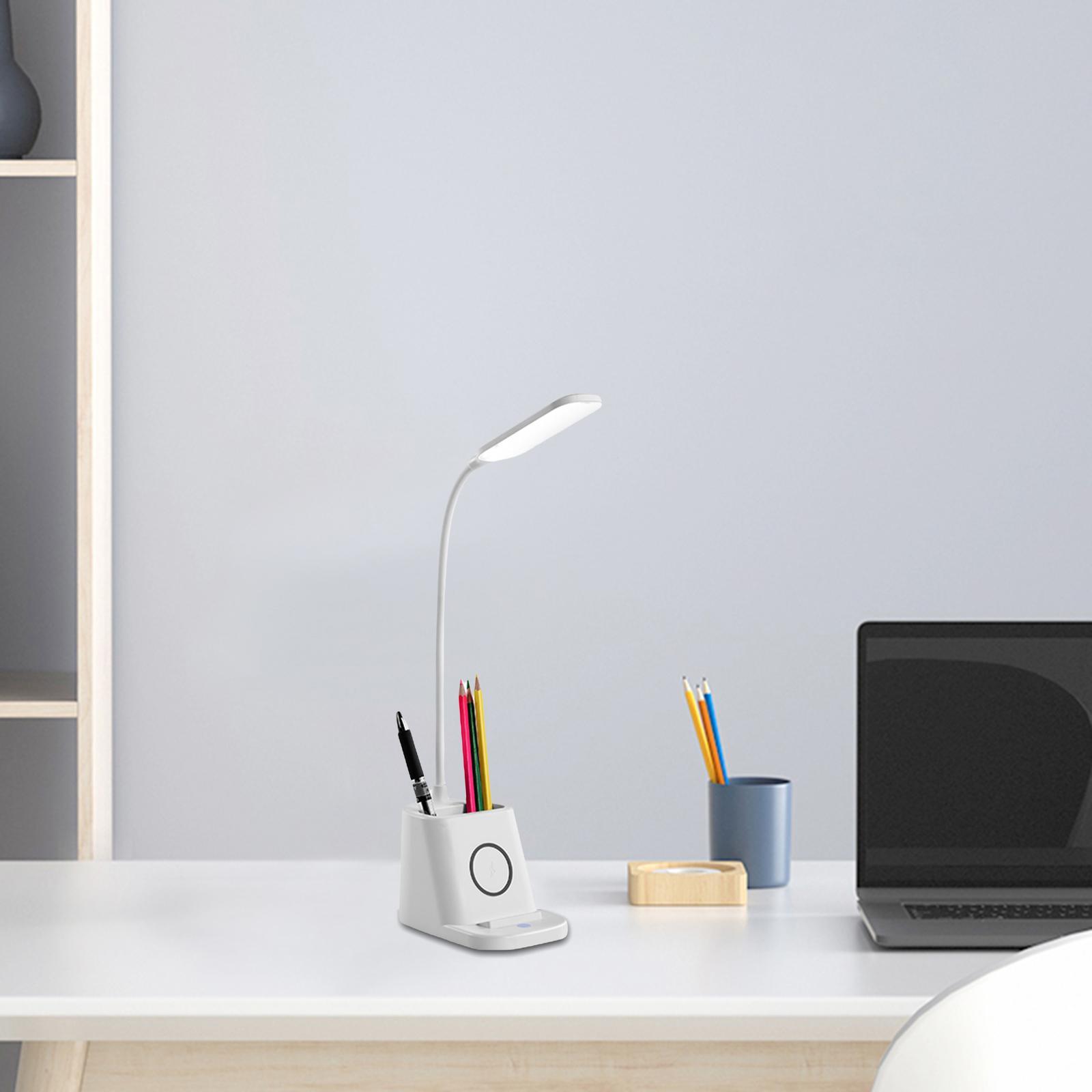 LED Desk Lamp Eye Care Reading Lamp Dimming Multifunctional for Desktop