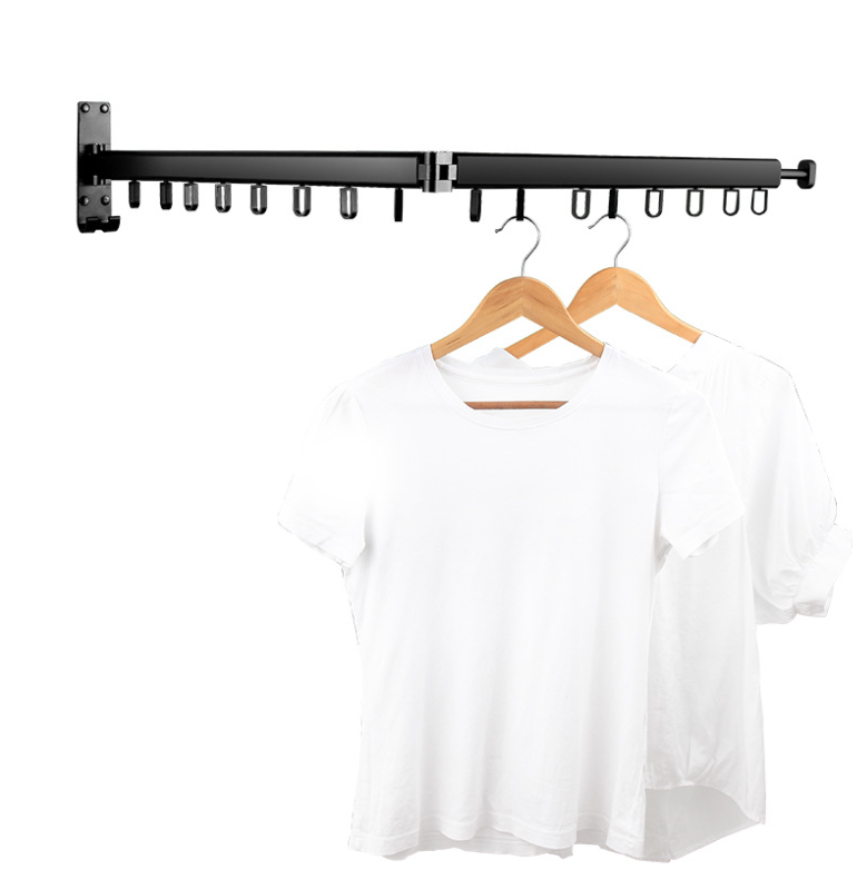 Giá phơi quần áo gập mở xoay 360 độ Retractable Clothes Drying Rack