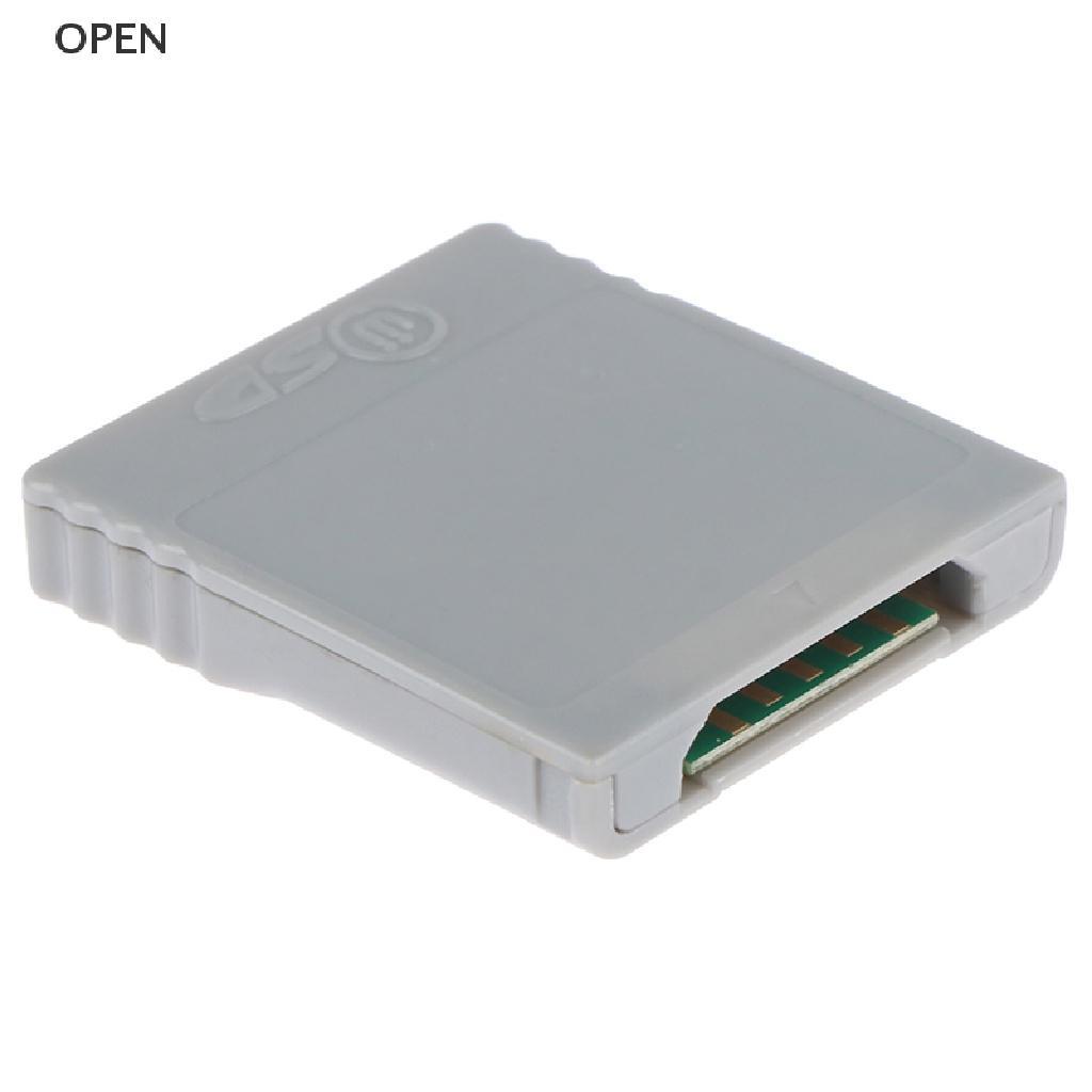 Đầu Đọc Thẻ Nhớ op SD Flash WISD Cho Máy Wii NGC Gamecube Console my