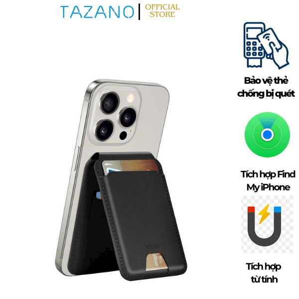 Ví Wi WU Mag Wallet FM (WM-005) – Chiếc Ví Thông Minh Cho iPhone - Hàng Chính Hãng