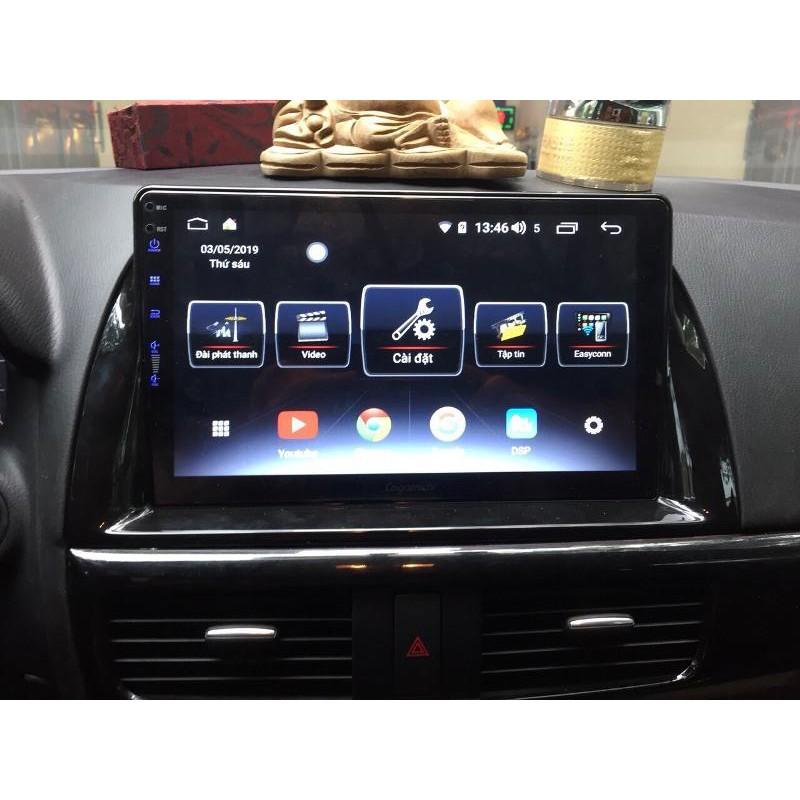 Màn Hình 10 inch Cho Xe MAZDA CX5 (2012-2015) - Màn Hình DVD Android Tặng Kèm Mặt Dưỡng Giắc Zin Cho MAZDA