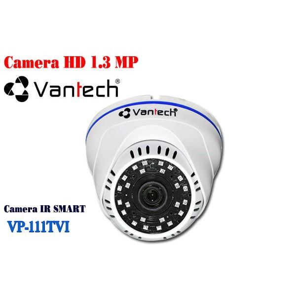 Camera Dome 1.3 Megapixel HD-TVI hồng ngoại VANTECH VP-111TVI - HÀNG CHÍNH HÃNG