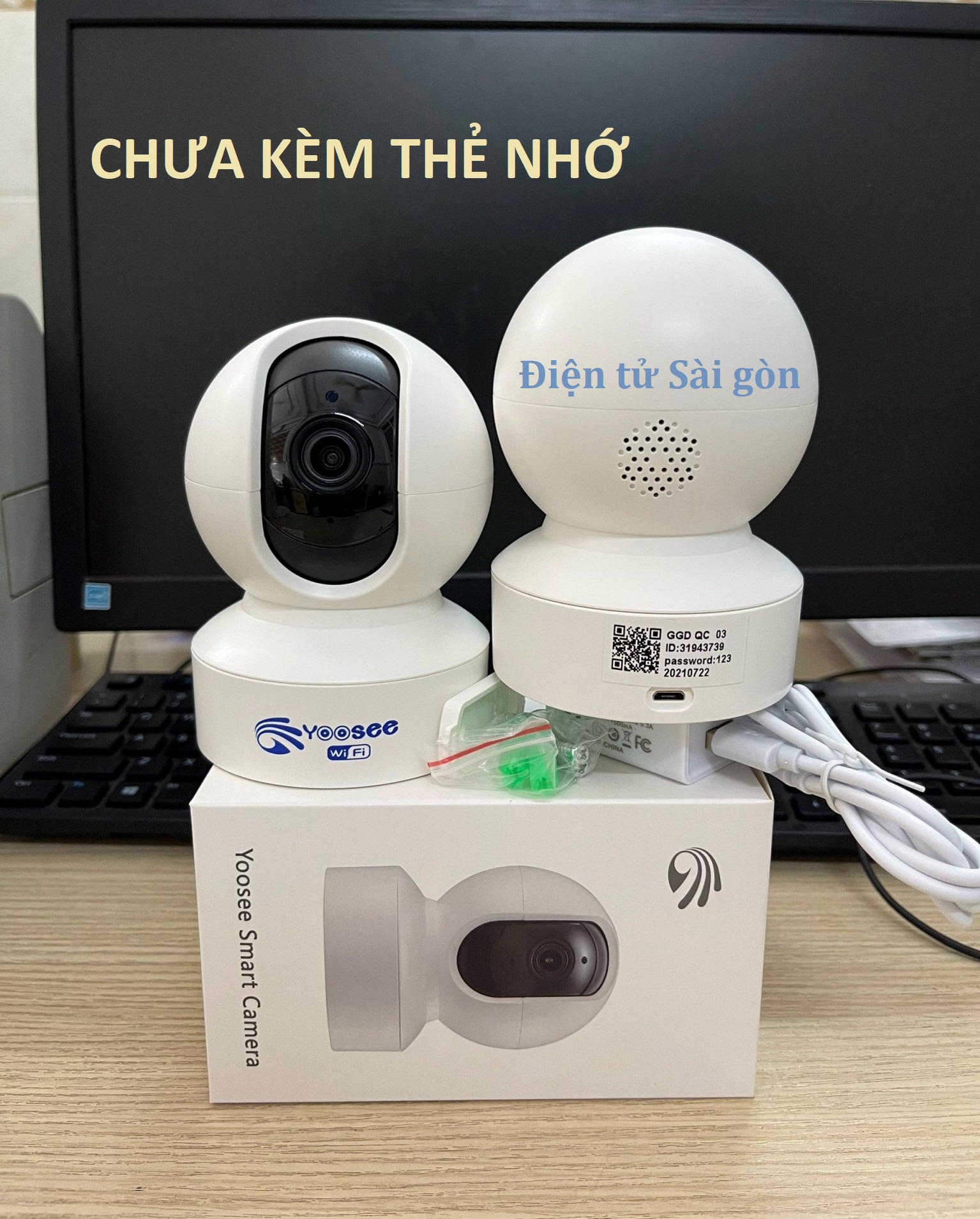 Camera IP Wifi Yoosee HWK-205 2.0MPX - Hàng chính hãng