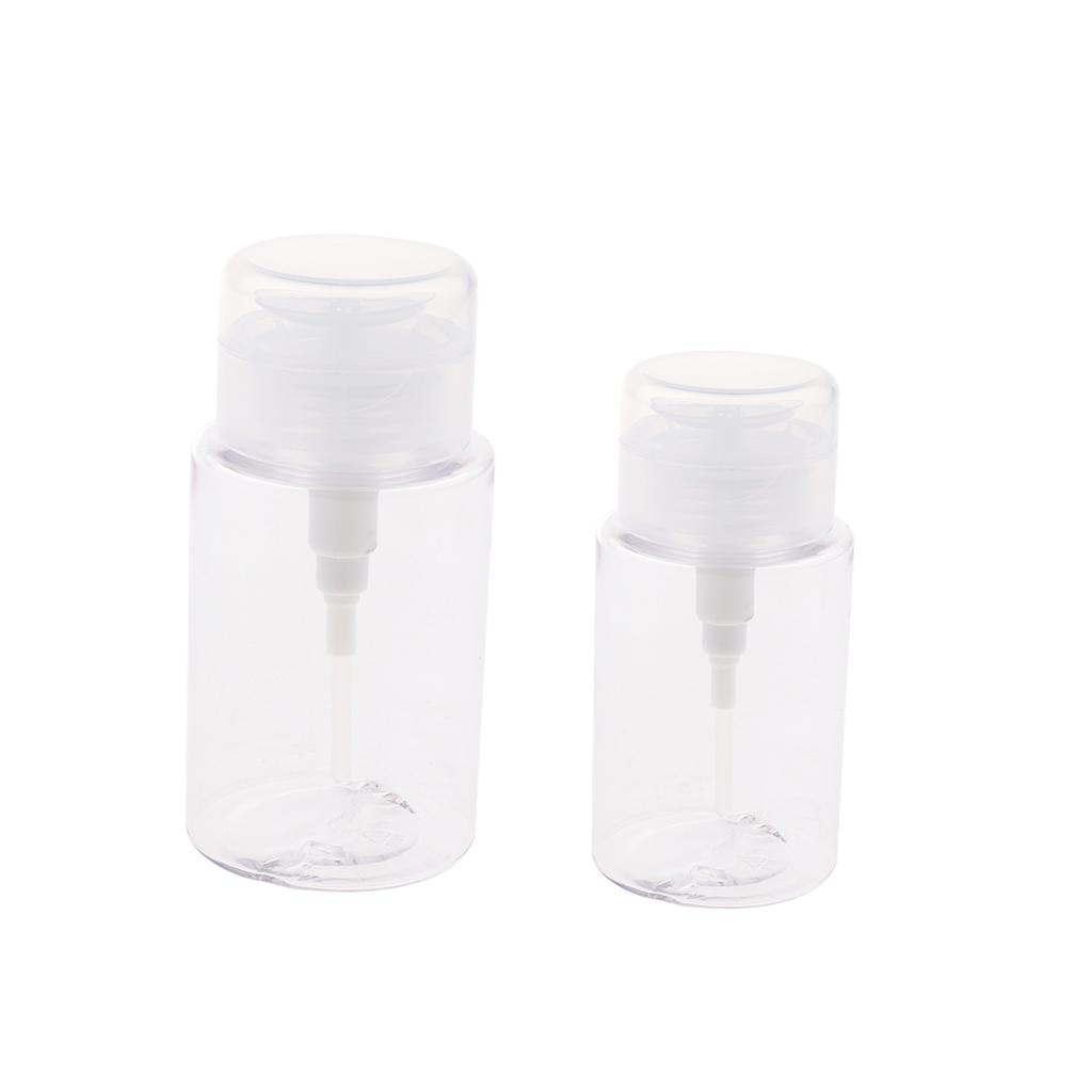 2Pcs Makeup Pump Bottle Container Cosmetic Cream Lotion Bottles 100ml